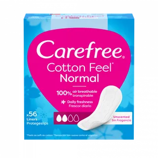 Pensos Diários Cotton Feel Normal Carefree