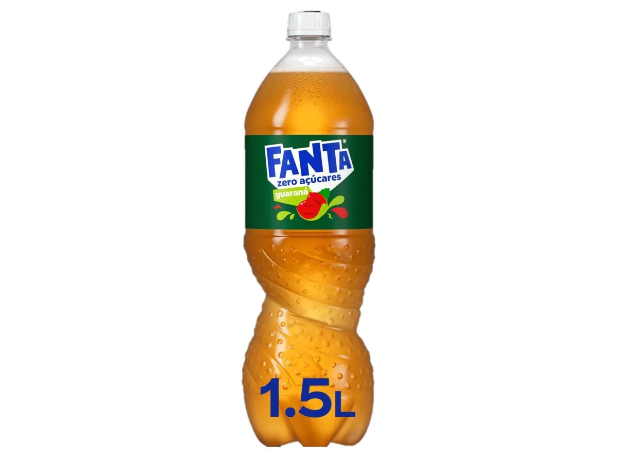 Refrigerante com gás Fanta guaraná 1,5 L