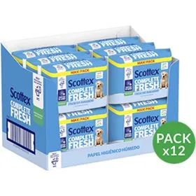 Papel Higiénico Húmido Fresh Scottex