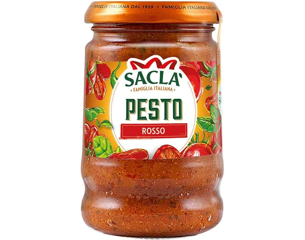 Molho Sacla pesto rosso 190 g