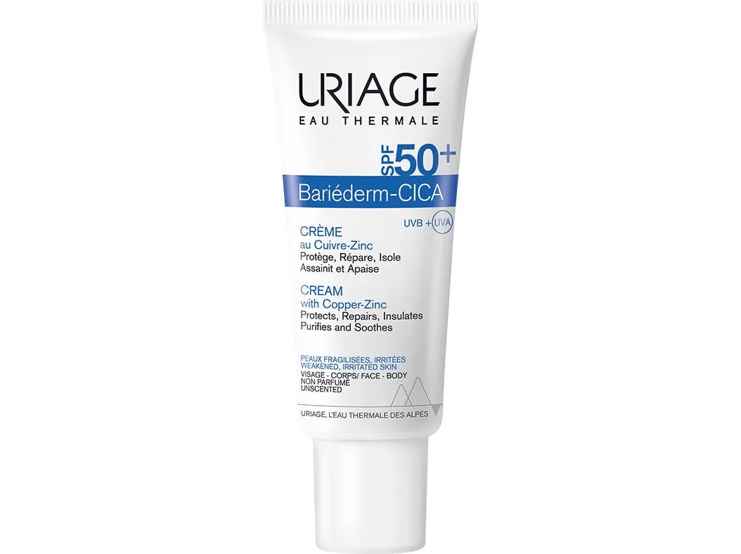 Creme Uriage bariederm cica SPF50+ 40 ml