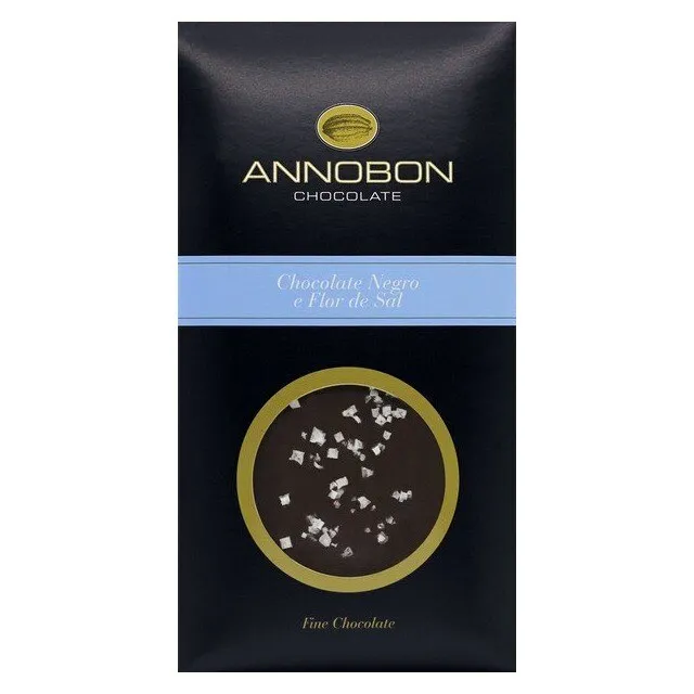 Chocolate Preto com Flor de Sal 80 g