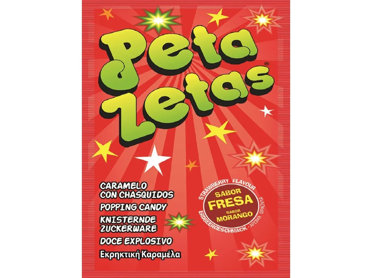 Drops PETA Zetas sortido morango 7 g