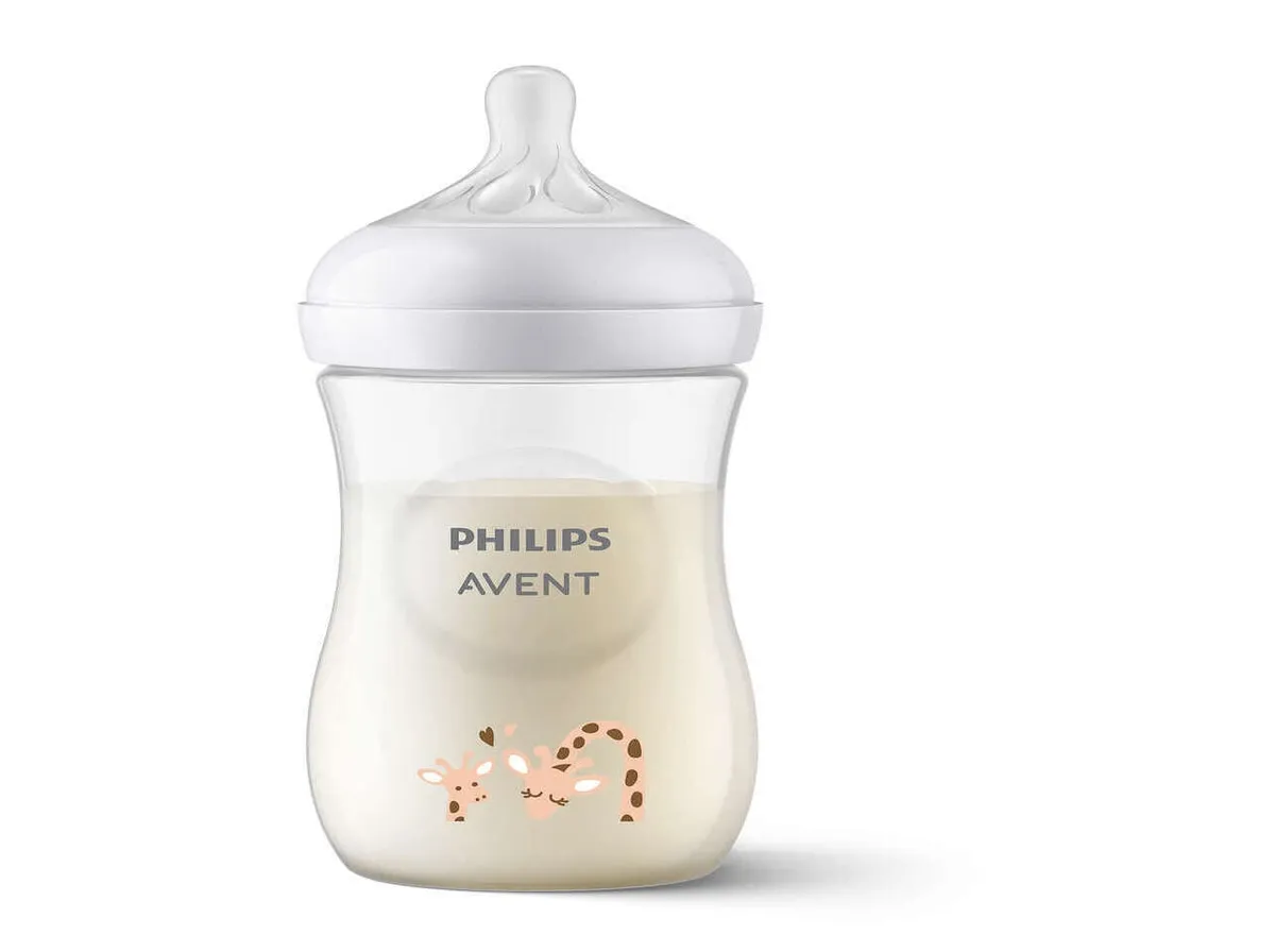 Biberão Avent natural response girafa 260 ml