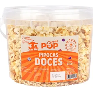Pipocas Doces embalagem 240 g - Cister Pop