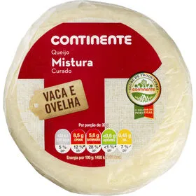 Queijo de Mistura Curado Continente
