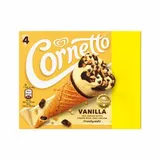 Gelado Cornetto de Baunilha 4un = 360ml