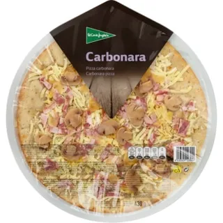 Pizza Carbonara embalagem 430 g - El Corte Inglés