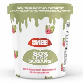 Gelado Framboesa e Pistácio Vegan Swee