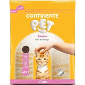 Ração para Gato Júnior Frango Continente Pet