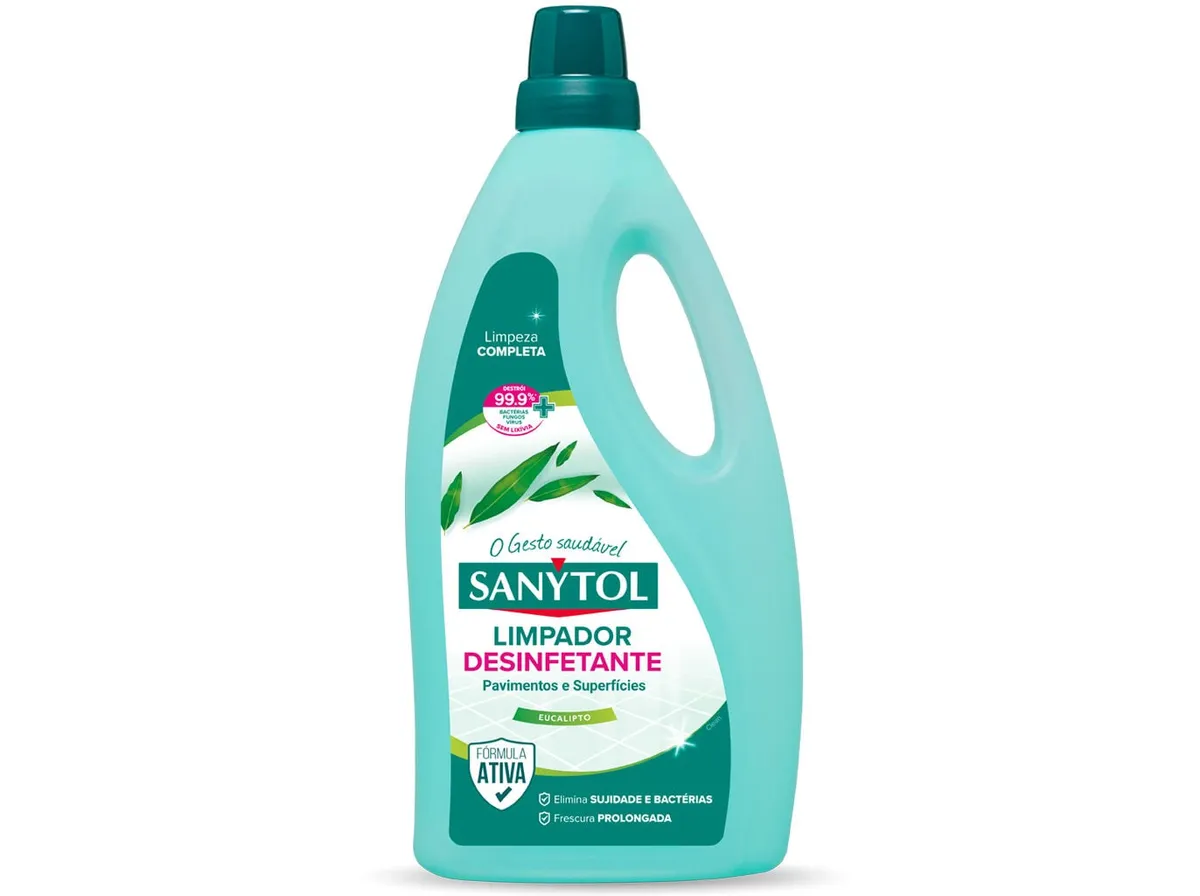 Lava tudo Sanytol pavimentos e superfícies 1,2 L