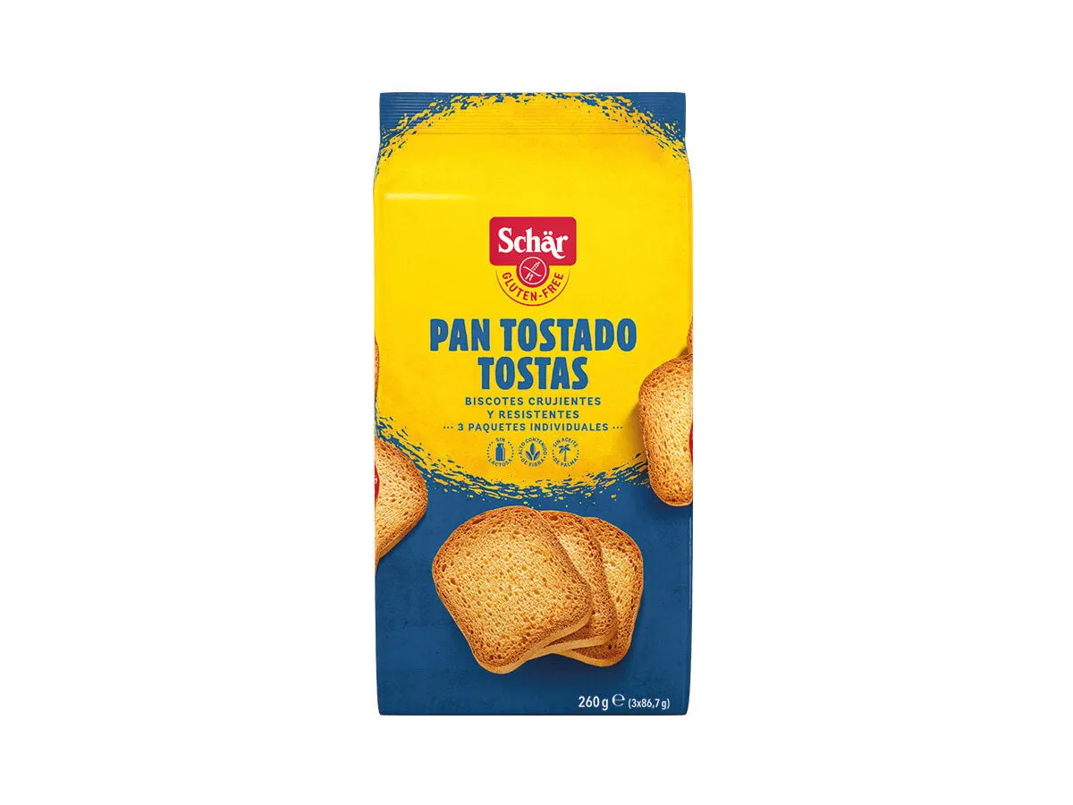 Tostas Schar sem glúten 260 g