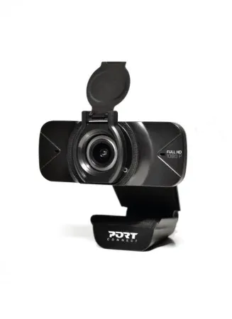 PORT WEBCAM FULLHD 1080P USB E USB-C NOISE CANCEL PRIVACY COVER