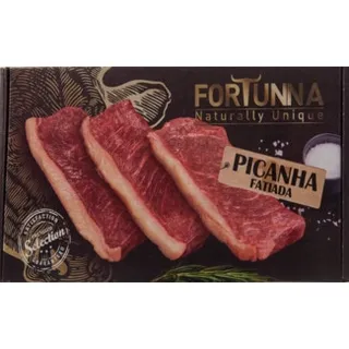 Picanha de Novilho Fatiada embalagem 450 g - Fortunna Naturally Unique