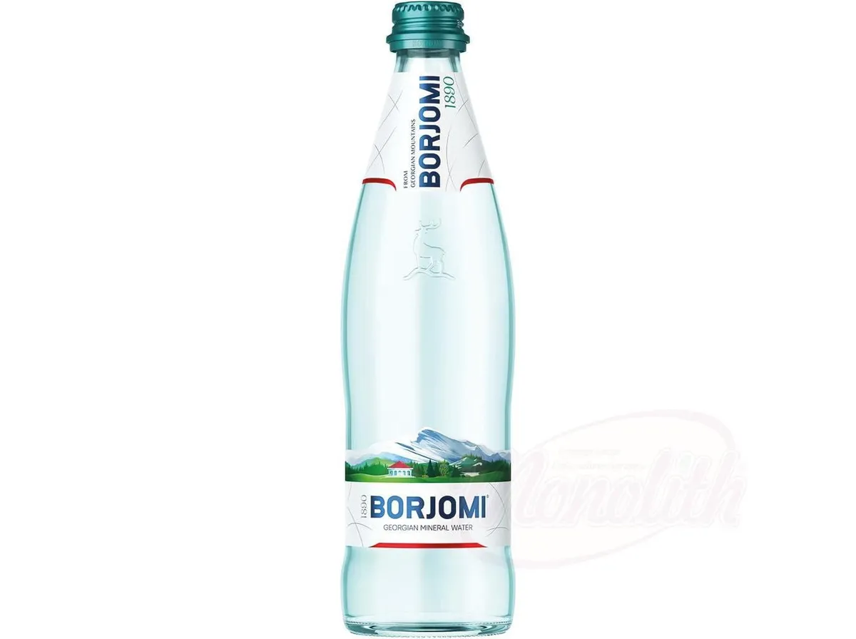 Agua Borjomi com gás 0,5 L