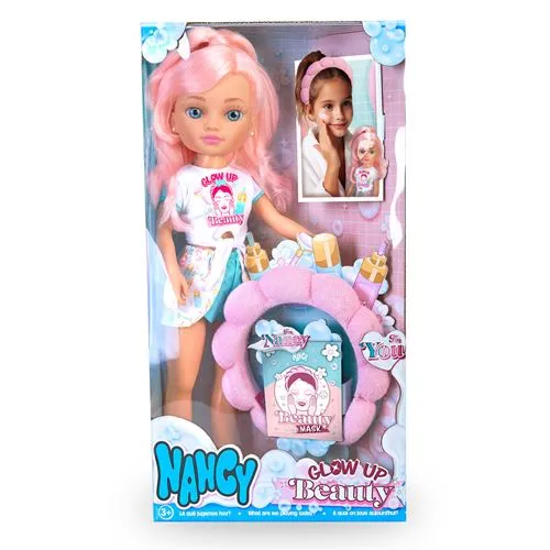 Boneca Nancy - Glow Up - Pack de Beleza - Famosa