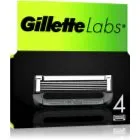 Gillette Labs recarga de lâminas 4 un.