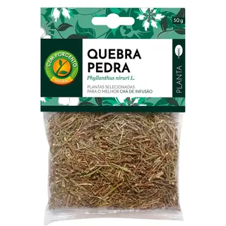 Chá quebra pedra planta, embalagem de 50g Cemporcento
