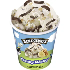 Gelado Chunky Monkey Ben & Jerrys