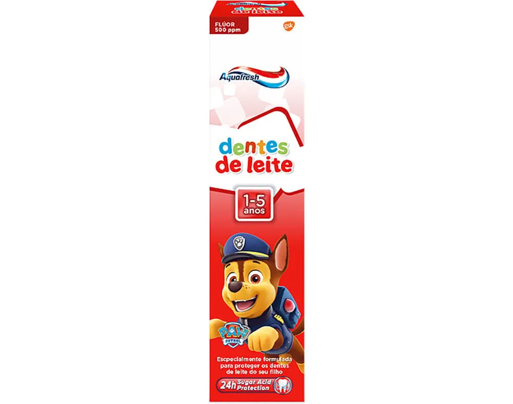 Pasta de dentes criança dentes de leite Aquafresh 50 ml