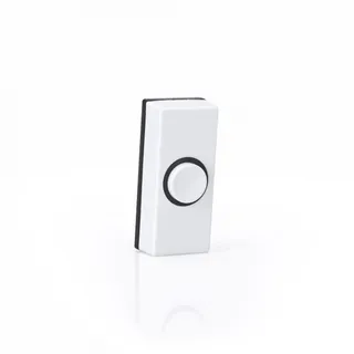 Botão de Campainha Branco ASLO