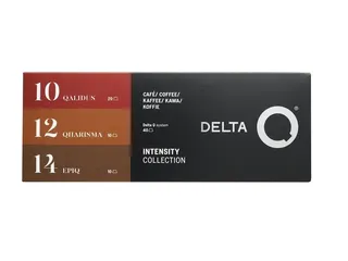 Cápsulas Delta Q intensidade 10 12 e 14 pack 40un