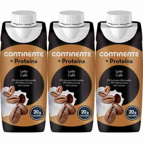 Leite +Proteína Café sem Lactose Continente