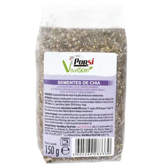 Sementes de Chia 150g Porsi Vivabem