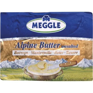 Manteiga sem Sal embalagem 250 g - Meggle