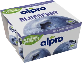 Vegegurte de Soja com Mirtilo Pack 4 Alpro