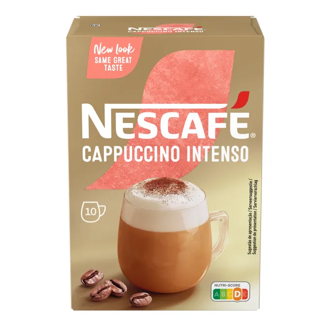 Cappuccino Solúvel Intenso Saquetas