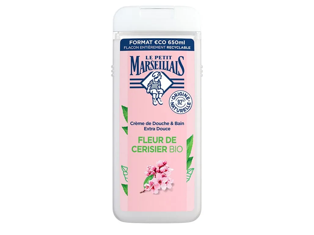 Gel de banho LE Petit Marseillais flor de cerejeira 650 ml