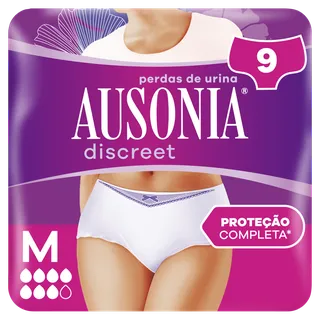 Cuecas Incontinência Discreet Tamanho Médio Ausonia Discreet