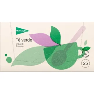 Chá Verde embalagem 25 unidades - El Corte Inglés