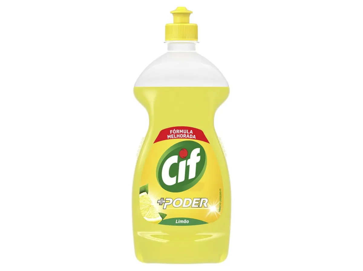 Detergente CIF loiça manual concentrado limão 600 ml