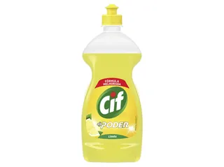 Detergente CIF loiça manual concentrado limão 600 ml