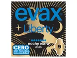 Pensos higiénicos EVAX liberty noite extra alas 9un