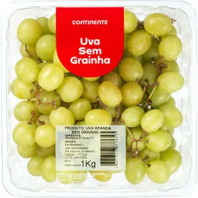 Uva Branca sem Grainha Continente