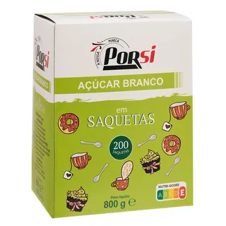 Açúcar Branco Saquetas 800g PorSi