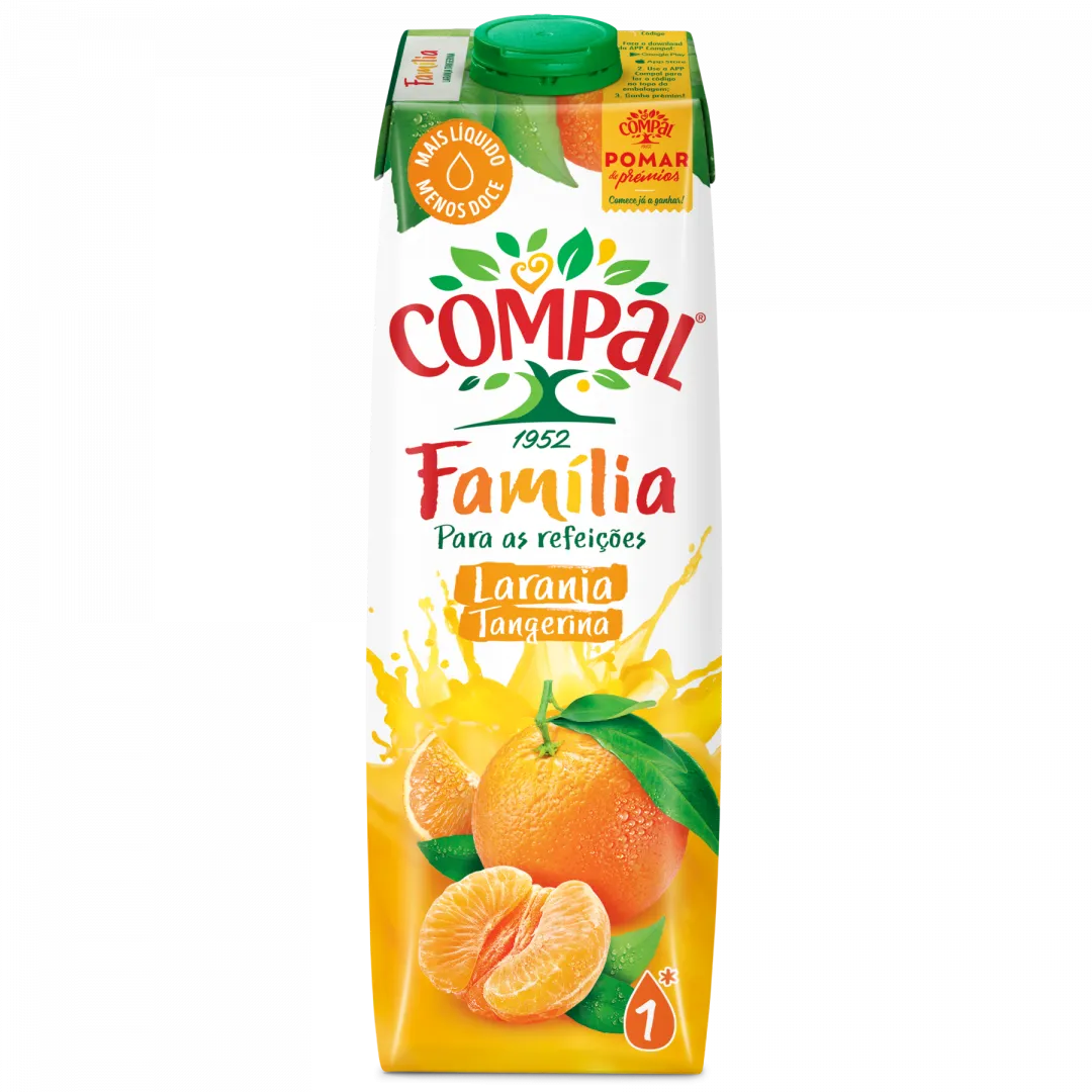 Sumo de Laranja e Tangerina