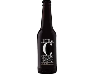 Cerveja Letra C stout 0,33 L
