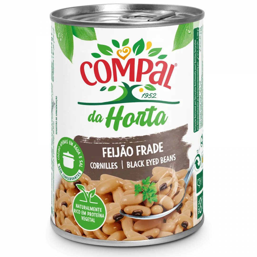 Feijão Frade Cozido em Lata