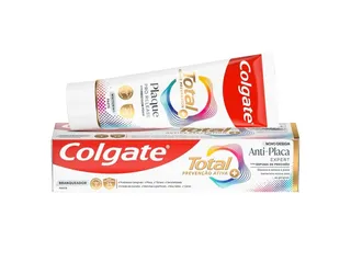 Pasta dentífrica Colgate total plaque white 75 ml