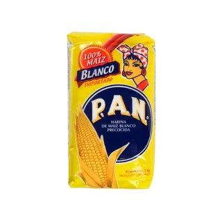 Farinha de Milho Branco Pré-Cozida Harina Pan