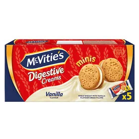 Bolachas Digestivas Mini Creams Baunilha McVities