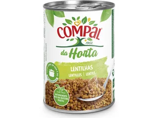 Lentilhas Compal horta 410 gr