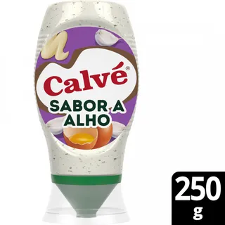 Maionese Sabor a Alho Top Down Calvé