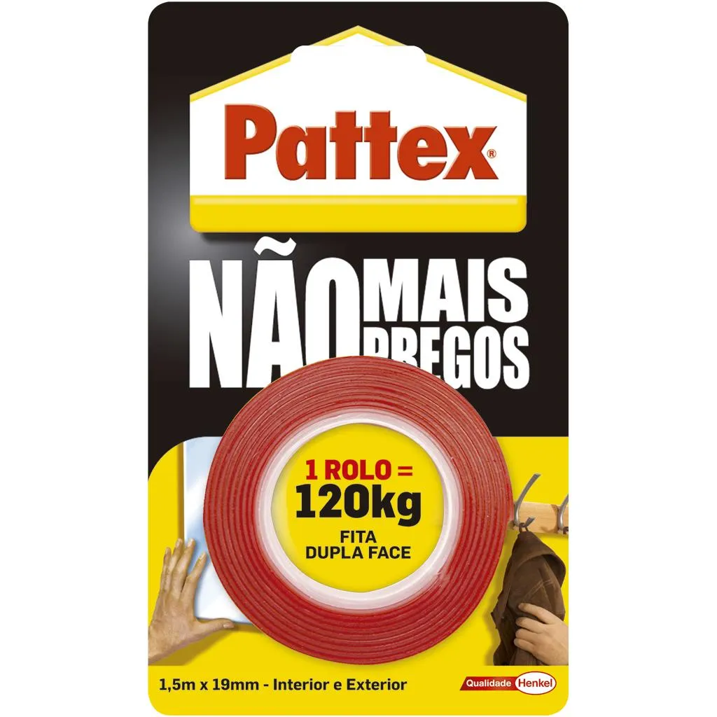 Não Mais Pregos Fita Dupla Face