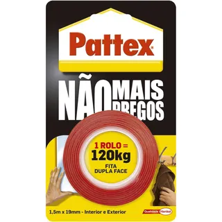 Não Mais Pregos Fita Dupla Face Pattex