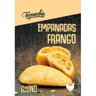 Empadas de Frango embalagem 6 unidades - Tequechic